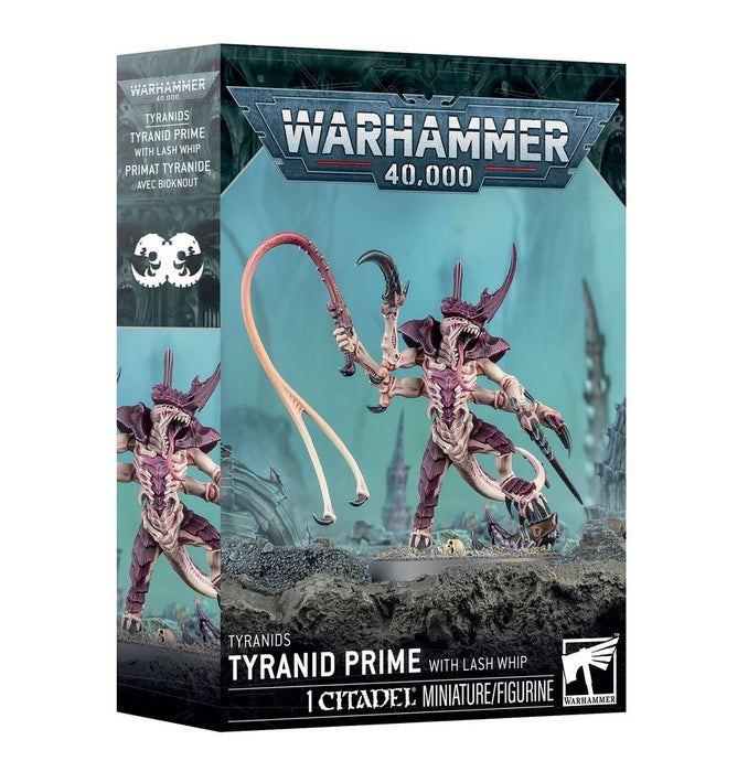 Collectible Miniature Games Games Workshop - Warhammer 40K - Tyranids - Tyranid Prime with Lash Whip - 51-35 - Cardboard Memories Inc.