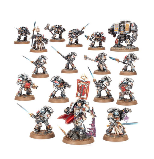 Collectible Miniature Games Games Workshop - Warhammer 40K - Grey Knights - Combat Patrol - 73-572 - Cardboard Memories Inc.