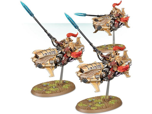 Collectible Miniature Games Games Workshop - Warhammer 40K - Adeptus Custodes - Vertus Praetors - 01-12 - Cardboard Memories Inc.