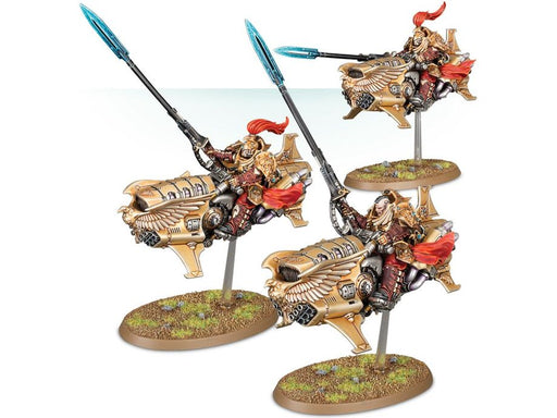 Collectible Miniature Games Games Workshop - Warhammer 40K - Adeptus Custodes - Vertus Praetors - 01-12 - Cardboard Memories Inc.