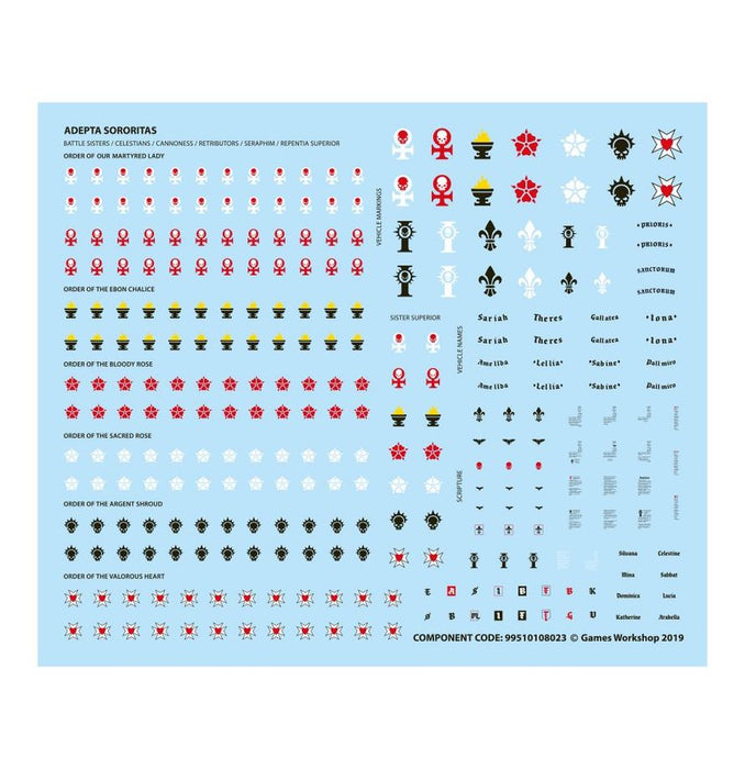 Collectible Miniature Games Games Workshop - Warhammer 40K - Adepta Sororitas - Combat Patrol - 73-52 - Cardboard Memories Inc.