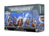 Collectible Miniature Games Games Workshop - Warhammer 40K - Adeptus Custodes - Custodian Wardens - 01-11 - Cardboard Memories Inc.