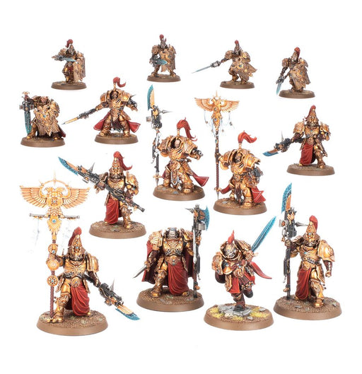 Collectible Miniature Games Games Workshop - Warhammer 40K - Adeptus Custodes - Combat Patrol - 73-01 - Cardboard Memories Inc.