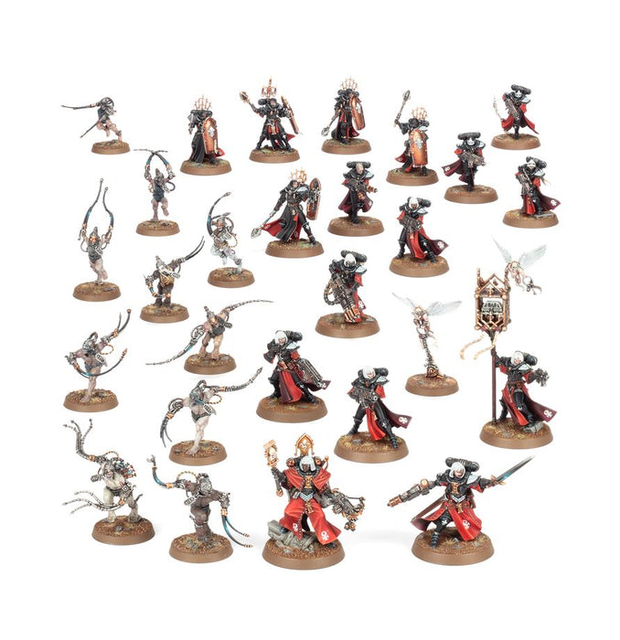 Collectible Miniature Games Games Workshop - Warhammer 40K - Adepta Sororitas - Combat Patrol - 73-52 - Cardboard Memories Inc.