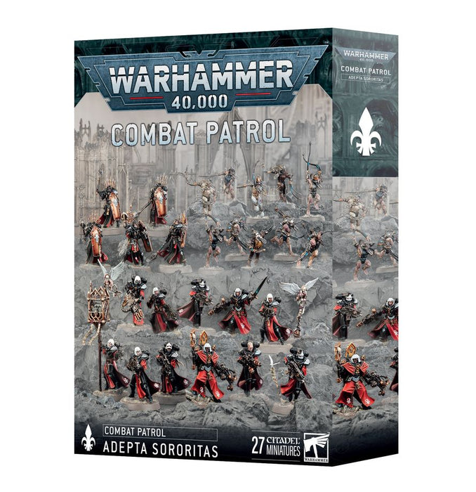 Collectible Miniature Games Games Workshop - Warhammer 40K - Adepta Sororitas - Combat Patrol - 73-52 - Cardboard Memories Inc.
