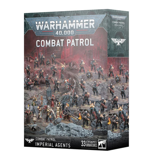Collectible Miniature Games Games Workshop - Warhammer 40K - Imperial Agents - Combat Patrol - 73-02 - Cardboard Memories Inc.