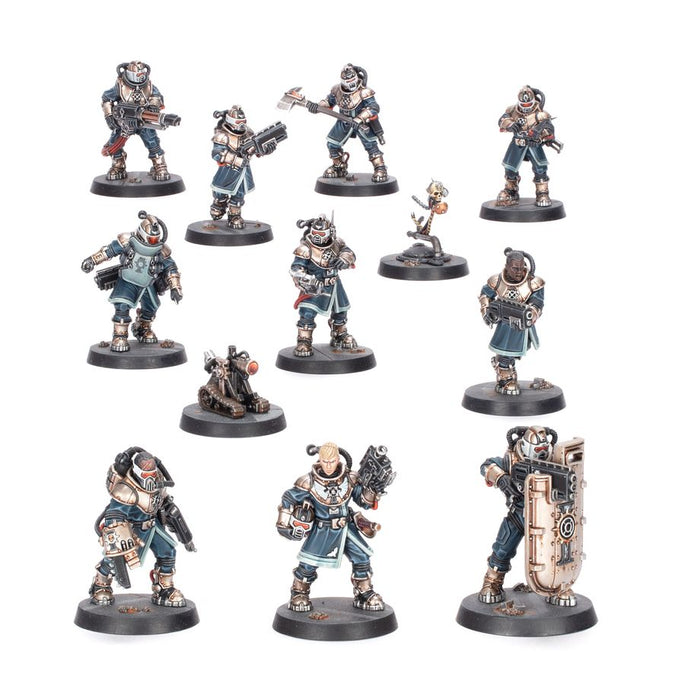 Collectible Miniature Games Games Workshop - Warhammer 40K - Kill Team - Imperial Navy Breachers - 103-07 - Cardboard Memories Inc.
