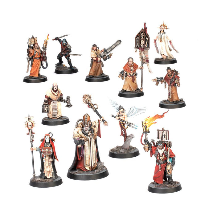 Collectible Miniature Games Games Workshop - Warhammer 40K - Kill Team - Sanctifiers - Adepts Ministorum Zealots - 103-90 - Cardboard Memories Inc.