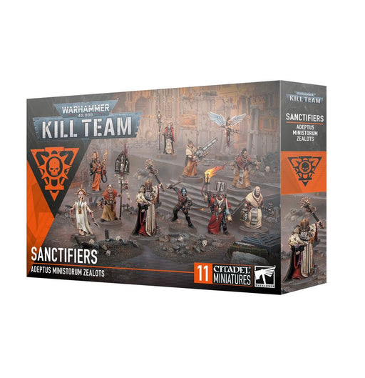 Collectible Miniature Games Games Workshop - Warhammer 40K - Kill Team - Sanctifiers - Adepts Ministorum Zealots - 103-90 - Cardboard Memories Inc.