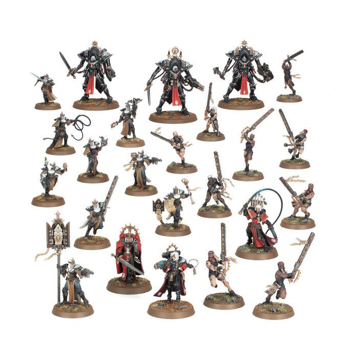 Collectible Miniature Games Games Workshop - Warhammer 40K - Adepta Sororitas - Armageddon Battalion - 52-65 - Cardboard Memories Inc.