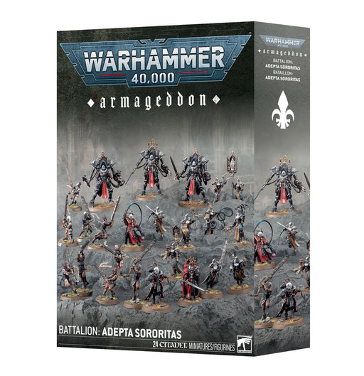 Collectible Miniature Games Games Workshop - Warhammer 40K - Adepta Sororitas - Armageddon Battalion - 52-65 - Cardboard Memories Inc.