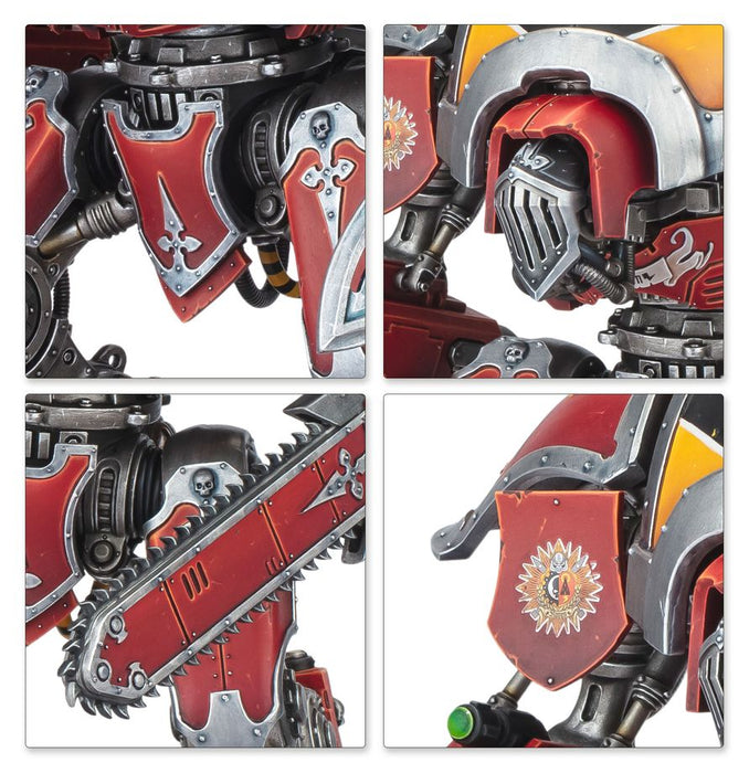Collectible Miniature Games Games Workshop - Warhammer 40K - Imperial Knights - Knight Destrier - 54-24 - Cardboard Memories Inc.