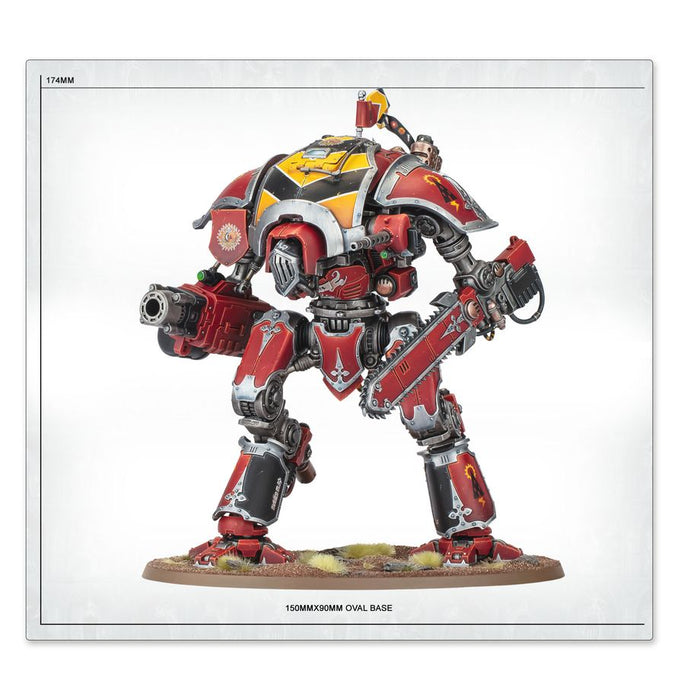 Collectible Miniature Games Games Workshop - Warhammer 40K - Imperial Knights - Knight Destrier - 54-24 - Cardboard Memories Inc.