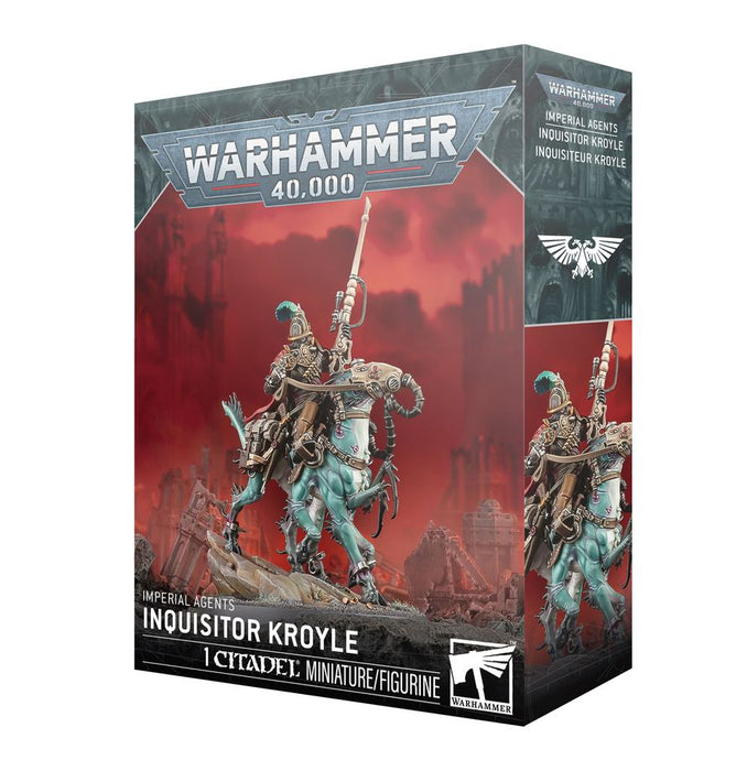 Collectible Miniature Games Games Workshop - Warhammer 40K - Imperial Agents - Inquisitor Kroyle - 68-14 - Cardboard Memories Inc.