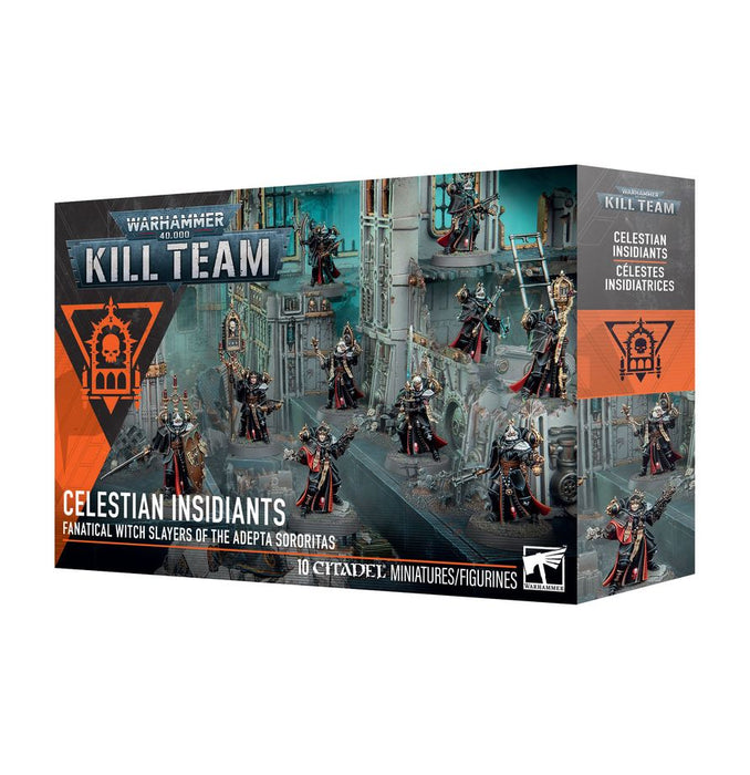 Collectible Miniature Games Games Workshop - Warhammer 40K - Kill Team - Celestian Insidiants - 102-69 - Cardboard Memories Inc.