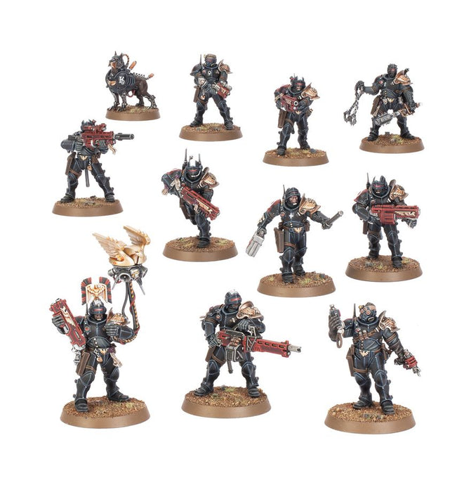 Games Workshop - Warhammer 40K - Imperial Agents - Exaction Squad - 68-29 |
Cardboard Memories Inc.
5011921273317
