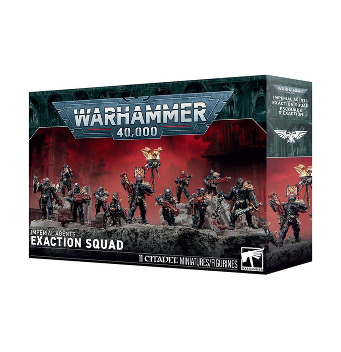 Games Workshop - Warhammer 40K - Imperial Agents - Exaction Squad - 68-29 |
Cardboard Memories Inc.
5011921273317