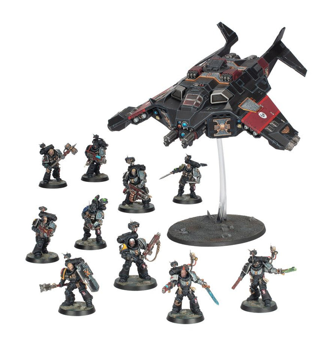 Collectible Miniature Games Games Workshop - Warhammer 40K - Deathwatch - Armageddon Battalion - 39-13 - Cardboard Memories Inc.