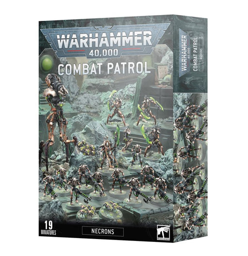 Collectible Miniature Games Games Workshop - Warhammer 40K - Necrons - Combat Patrol - 49-48 - Cardboard Memories Inc.