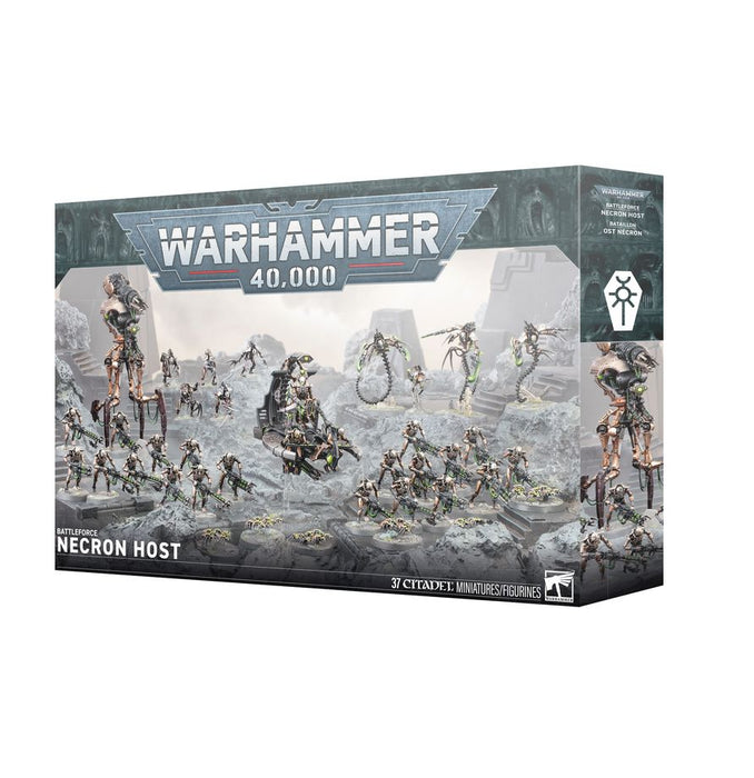 Games Workshop - Warhammer 40K - Necrons - Battleforce Necron Host - 49-71 - Pre-Order July 11th, 2026 |
Cardboard Memories Inc.
5011921266616