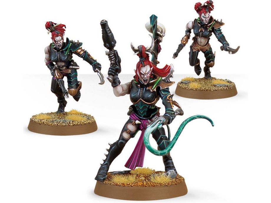 Collectible Miniature Games Games Workshop - Warhammer 40K - Drukhari - Wyches - 45-08 - Cardboard Memories Inc.