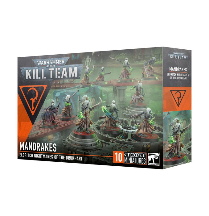 Collectible Miniature Games Games Workshop - Warhammer 40K - Kill Team - Mandrakes - 103-42 - Cardboard Memories Inc.