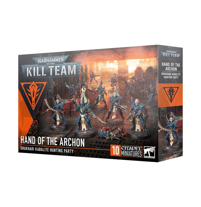 Collectible Miniature Games Games Workshop - Warhammer 40K - Kill Team - Hand of Archon - Drukhari Kabalite Hunting Party - 103-26 - Cardboard Memories Inc.