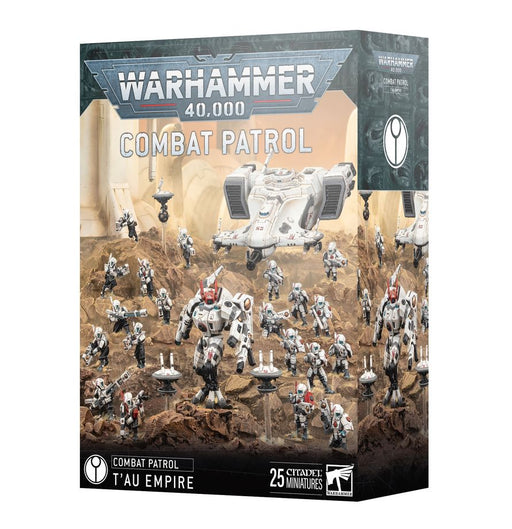 Collectible Miniature Games Games Workshop - Warhammer 40K - Tau Empire - Combat Patrol - 56-67 - Cardboard Memories Inc.