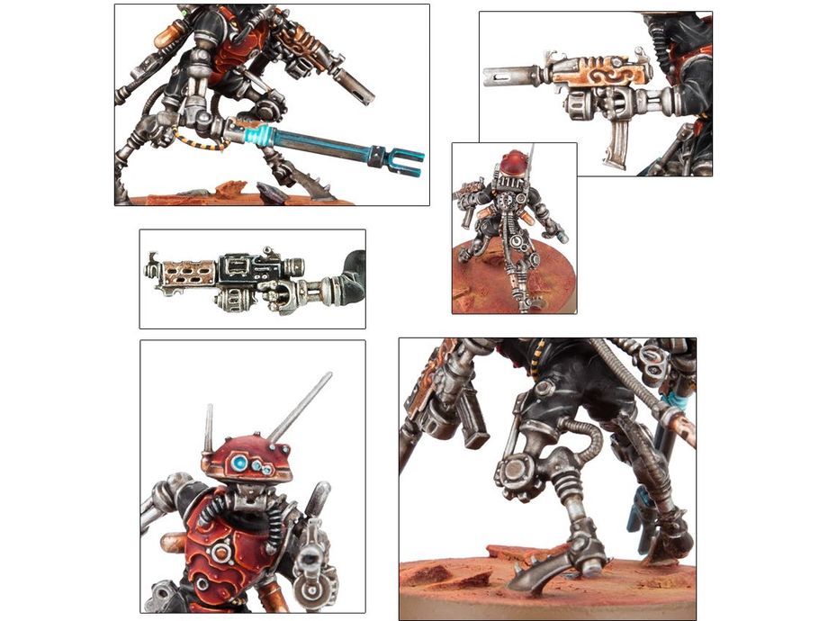 Collectible Miniature Games Games Workshop - Warhammer 40K - Adeptus Mechanicus - Sicarians - 59-11 - Cardboard Memories Inc.