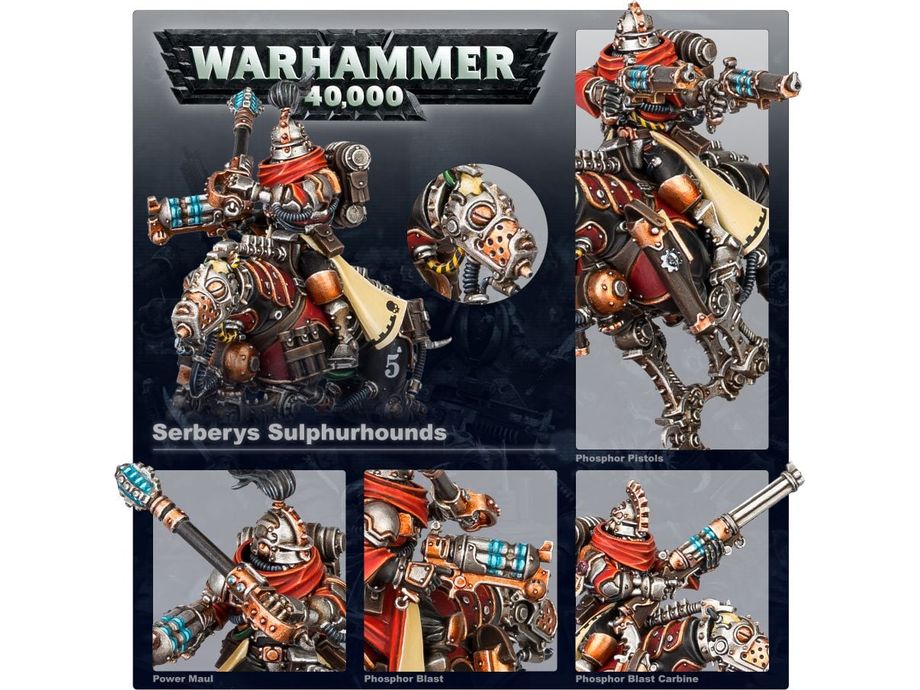 Collectible Miniature Games Games Workshop - Warhammer 40K - Adeptus Mechanicus - Serberys Raider - 59-24 - Cardboard Memories Inc.
