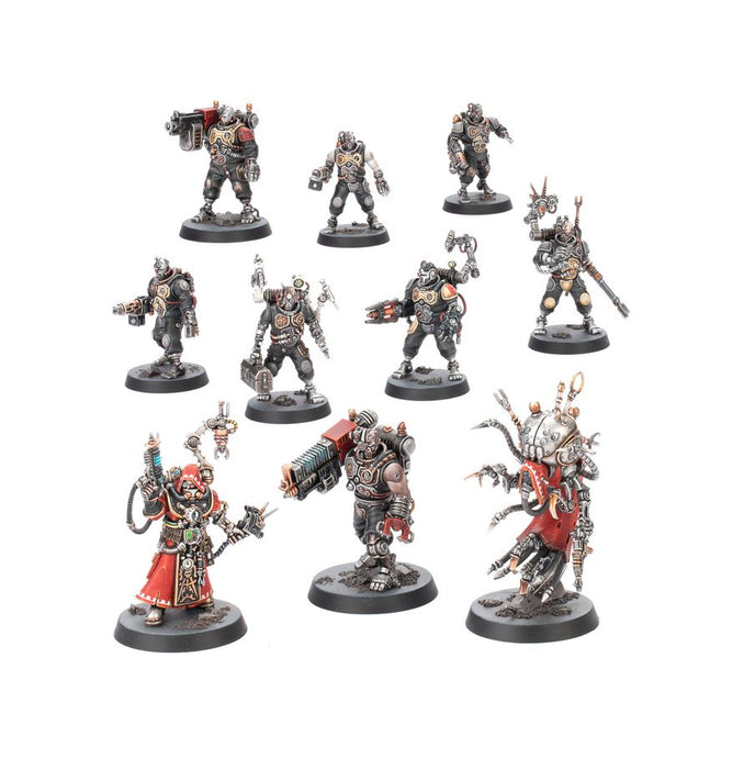 Collectible Miniature Games Games Workshop - Warhammer 40K - Kill Team - Battlecade - Adeptus Mechanicus Expedition Assets - 103-97 - Cardboard Memories Inc.