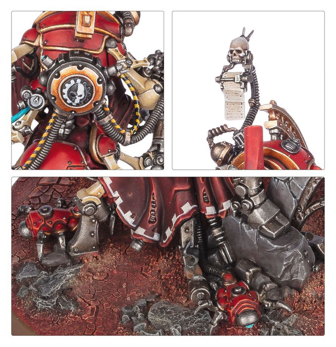 Collectible Miniature Games Games Workshop - Warhammer 40K - Adeptus Mechanicus - Thulia Ghuld - 59-33 - Cardboard Memories Inc.