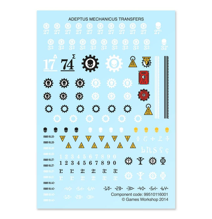 Collectible Miniature Games Games Workshop - Warhammer 40K - Adeptus Mechanicus - Hastarii - 59-34 - Cardboard Memories Inc.
