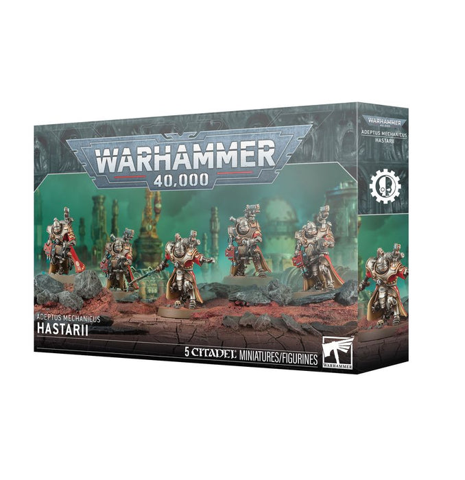 Collectible Miniature Games Games Workshop - Warhammer 40K - Adeptus Mechanicus - Hastarii - 59-34 - Cardboard Memories Inc.