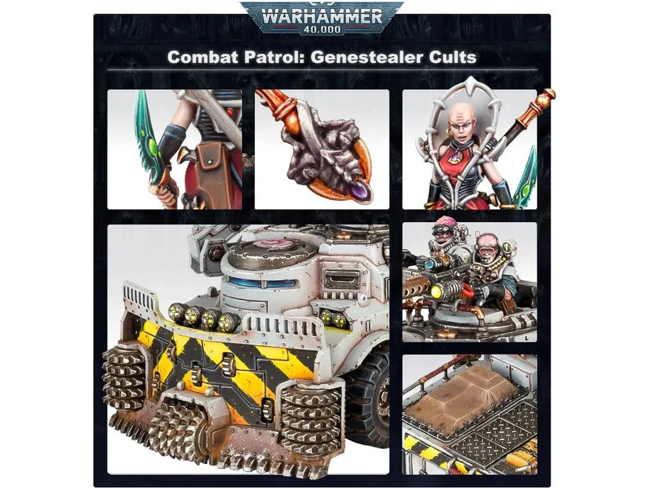 Collectible Miniature Games Games Workshop - Warhammer 40K - Genestealer Cults - Combat Patrol - 51-69 - Cardboard Memories Inc.