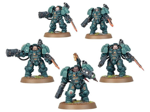 Collectible Miniature Games Games Workshop - Warhammer 40K - Leagues of Votann - Einhyr Hearthguard - 69-04 - Cardboard Memories Inc.