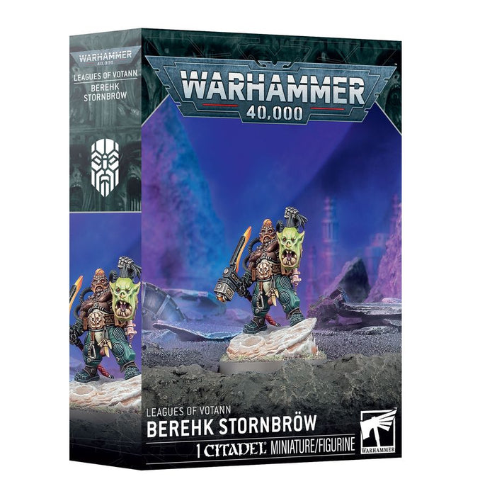 Collectible Miniature Games Games Workshop - Warhammer 40K - Leagues of Votann - Berehk Stornbrow - 69-27 - Pre-Order, Available March 21st 2026 - Cardboard Memories Inc.