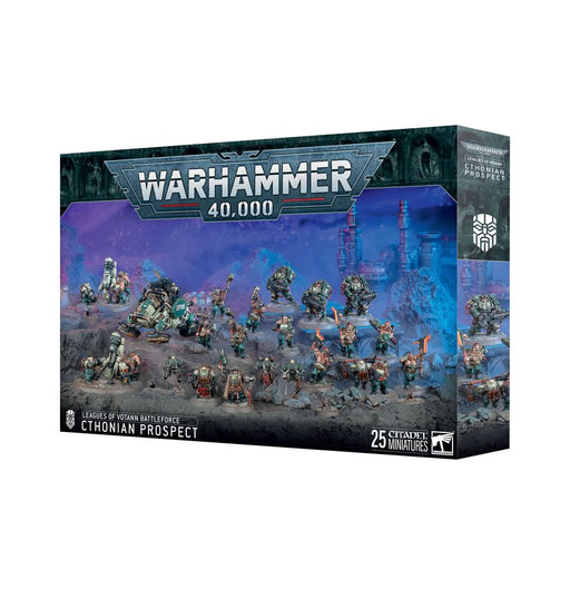 Collectible Miniature Games Games Workshop - Warhammer 40K - Leagues of Votann - Battleforce - Cthonian Prospect - 71-69 - Cardboard Memories Inc.