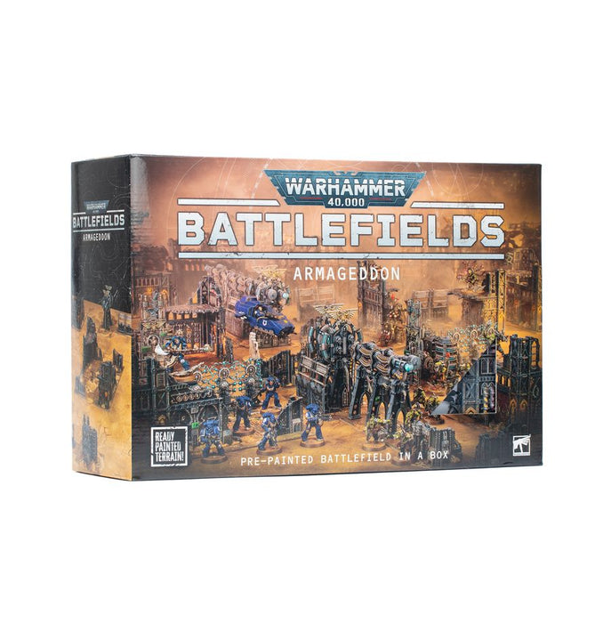 Collectible Miniature Games Games Workshop - Warhammer 40K - 11th Edition - Battelfields - Armageddon - 40-70 - Pre-Order - Cardboard Memories Inc.