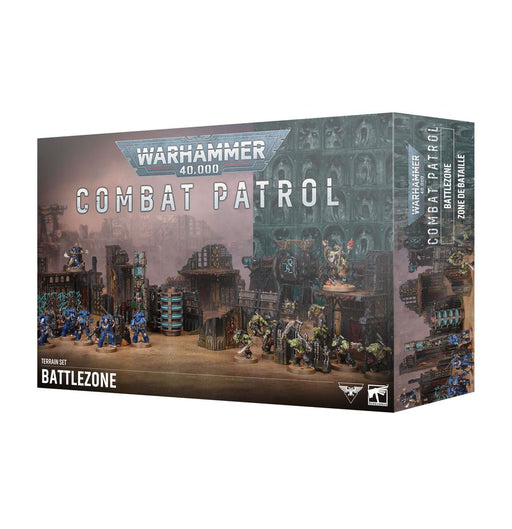 Collectible Miniature Games Games Workshop - Warhammer 40K - 11th Edition - Combat Patrol Terrain Set - Battlezone - 73-401 - Cardboard Memories Inc.