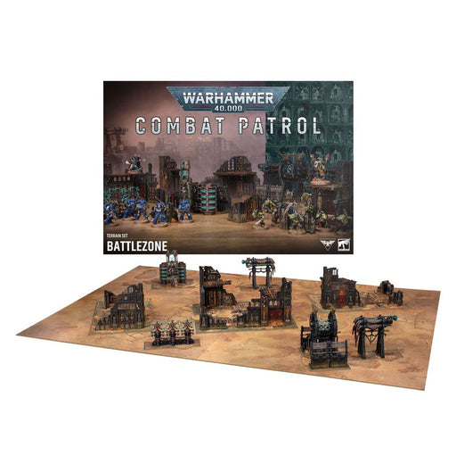 Collectible Miniature Games Games Workshop - Warhammer 40K - 11th Edition - Combat Patrol Terrain Set - Battlezone - 73-401 - Cardboard Memories Inc.