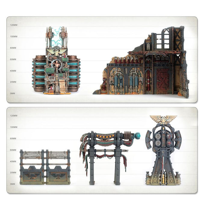 Games Workshop - Warhammer 40K - 11th Edition - Combat Patrol Terrain Set - Battlezone - 73-401 |
Cardboard Memories Inc.
5011921274604