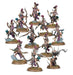 Collectible Miniature Games Games Workshop - Warhammer Age of Sigmar - Hedonites of Slaanesh - Blissbarb Archers - 83-83 - Cardboard Memories Inc.