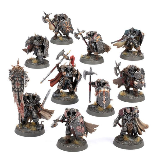 Collectible Miniature Games Games Workshop - Warhammer Age of Sigmar - Slaves to Darkness - Chaos Warriors - 83-06 - Cardboard Memories Inc.