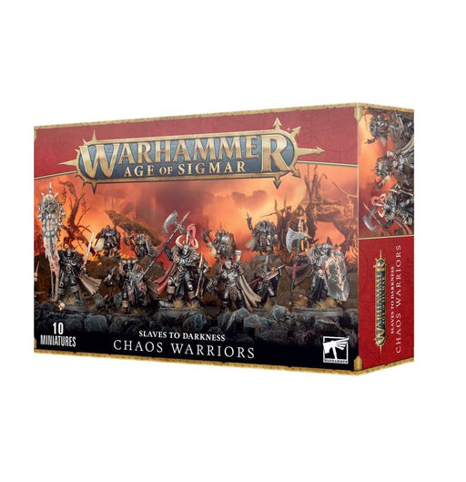 Collectible Miniature Games Games Workshop - Warhammer Age of Sigmar - Slaves to Darkness - Chaos Warriors - 83-06 - Cardboard Memories Inc.