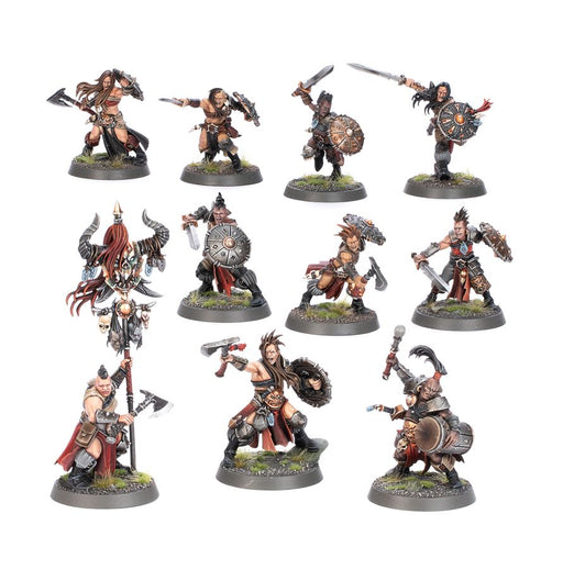 Collectible Miniature Games Games Workshop - Warhammer Age of Sigmar - Slaves to Darkness - Darkoath Marauders - 83-52 - Cardboard Memories Inc.