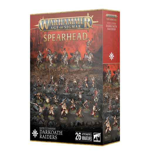 Collectible Miniature Games Games Workshop - Warhammer Age of Sigmar - Spearhead - Slaves to Darkness - Darkoath Raiders - 70-04 - Cardboard Memories Inc.