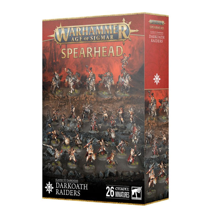 Collectible Miniature Games Games Workshop - Warhammer Age of Sigmar - Spearhead - Slaves to Darkness - Darkoath Raiders - 70-04 - Cardboard Memories Inc.