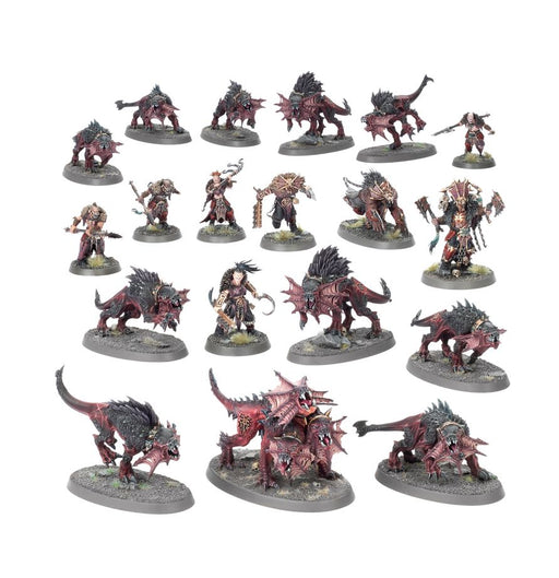 Collectible Miniature Games Games Workshop - Warhammer Age of Sigmar - Spearhead - Blades of Khrone - Fangs of the Blood God - 70-837 - Cardboard Memories Inc.