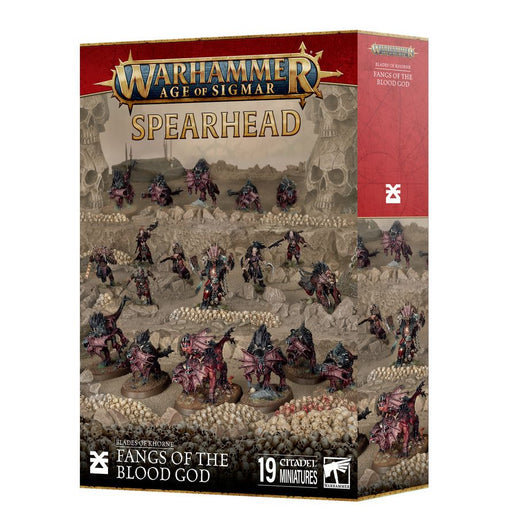 Collectible Miniature Games Games Workshop - Warhammer Age of Sigmar - Spearhead - Blades of Khrone - Fangs of the Blood God - 70-837 - Cardboard Memories Inc.